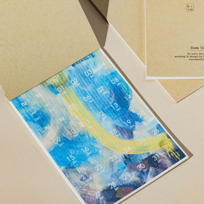 Date Stickers - Kiva x Neha Nandedkar