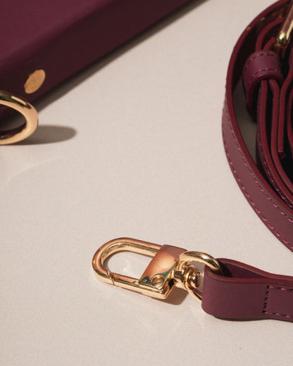 Sling book - Burgundy