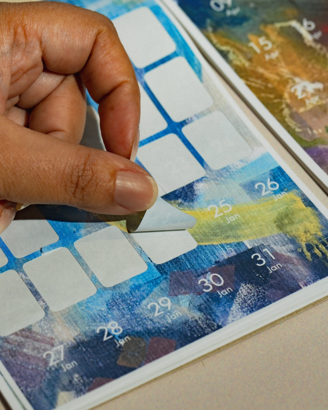 Date Stickers - Kiva x Neha Nandedkar